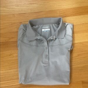 Columbia Light Gray Polo Shirt